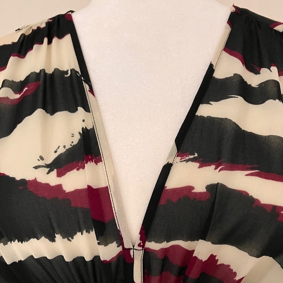 NEW H&M TRANSPARENT ZEBRA PRINT MAXI - Picture 12 of 14